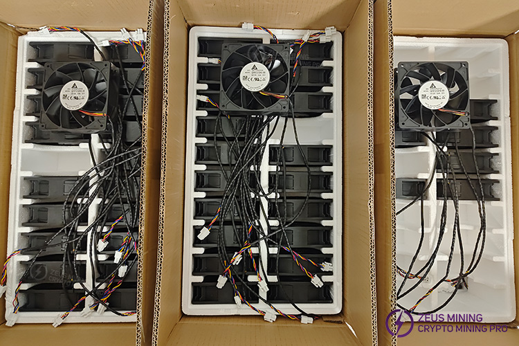 Оригинальный бесщеточный вентилятор Delta QFR1212HE-00 12 В постоянного тока 2,70 А 12 см 4-контактный для охлаждения Antminer S21