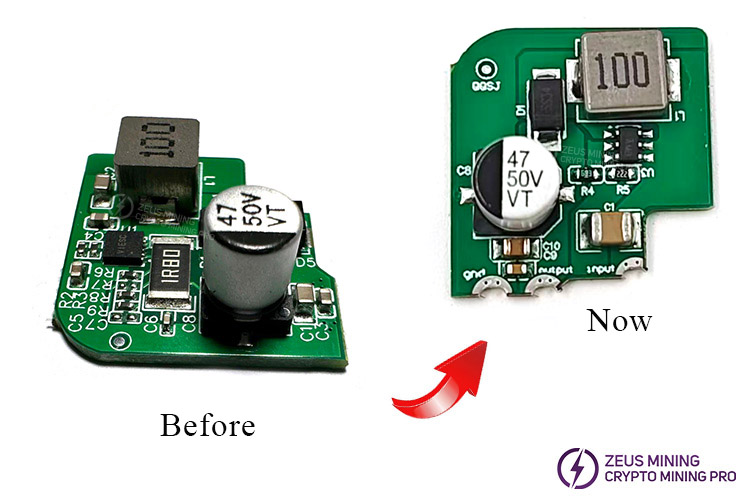 Модуль замены чипа повышения хэш-платы S19XP