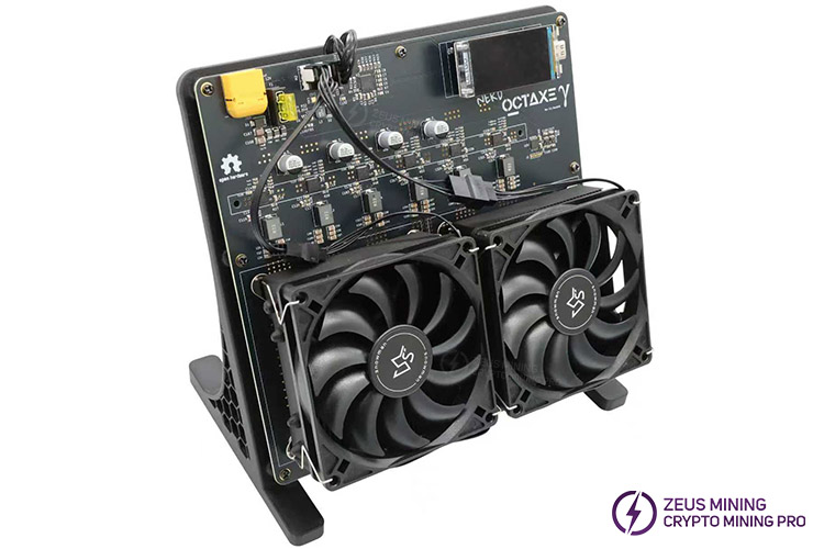 NerdOctaxe Rev 3.1 12Th 200W Bitcoin Solo miner NerdOctaxe Rev 3.1 12Th 200W Bitcoin Solo miner