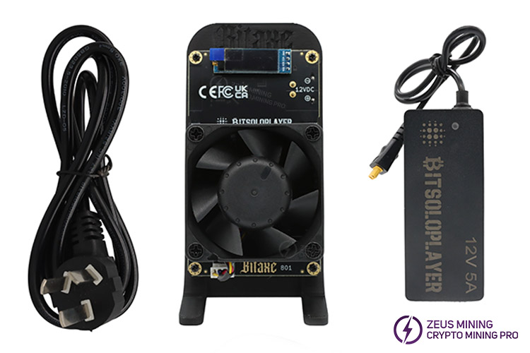 Домашний майнер Bitcoin Bitaxe GT 801 2,4TH/s Домашний майнер Bitcoin Bitaxe GT 801 2,4TH/s