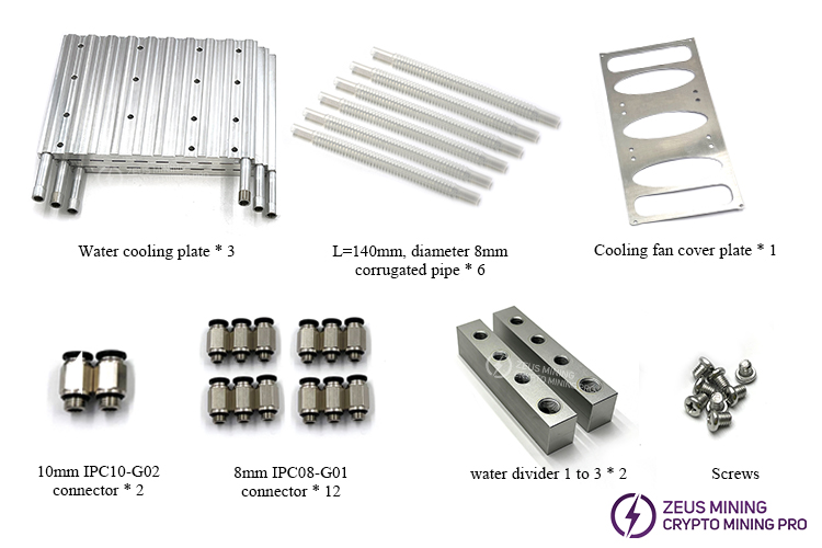 Комплект водяного охлаждения Antminer L7