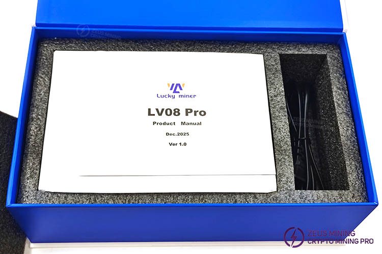 Lucky Miner LV08 Pro 7 TH бесшумный домашний криптомайнер Lucky Miner LV08 Pro 7 TH бесшумный домашний криптомайнер