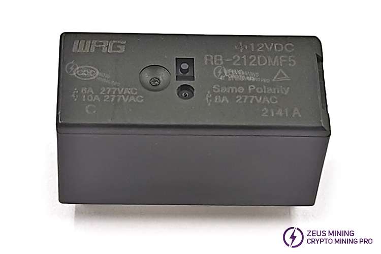 Реле питания RB-212DMF5 12 В постоянного тока Реле питания RB-212DMF5 12 В постоянного тока