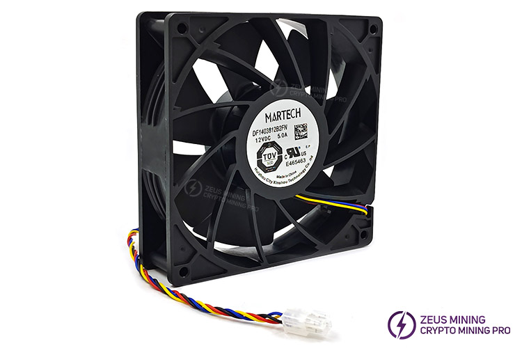 Модель вентилятора Martech 12В 5А 7000RPM для Antminer S21pro