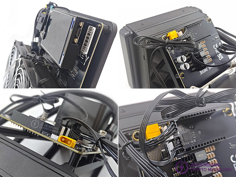 Nerdminer NerdQaxe++ Hydro Майнер Rev 6.1 BM1370 6TH