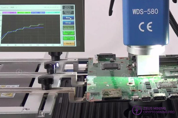 Станция для пайки BGA WDS-580 для выпаивания