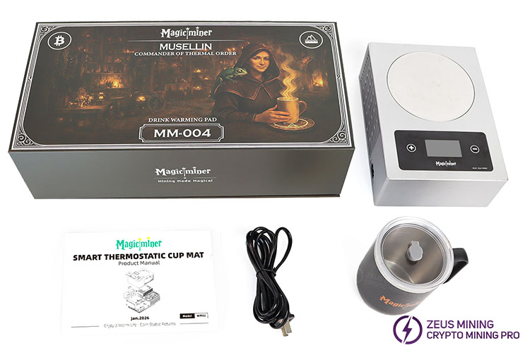 Майнер SOLO Magicminer WM02 7TH/s 150 Вт SHA-256 Майнер SOLO Magicminer WM02 7TH/s 150 Вт SHA-256