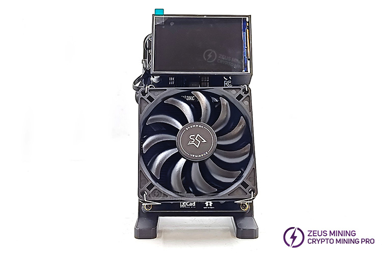 NerdQaxe++ Rev 6.1 6T 100W BTC майнер с воздушным охлаждением NerdQaxe++ Rev 6.1 6T 100W BTC майнер с воздушным охлаждением