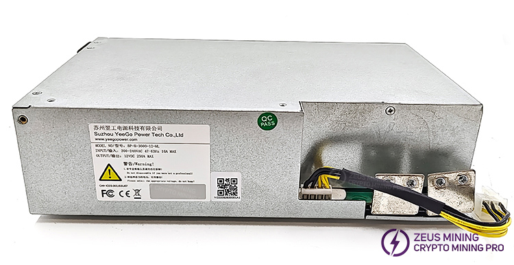 Блок питания Jasminer X16-P 3000 Вт Блок питания Jasminer X16-P 3000 Вт
