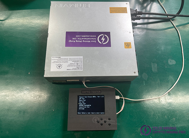 Тестирование блока питания APW12 с помощью тестера B8PRO