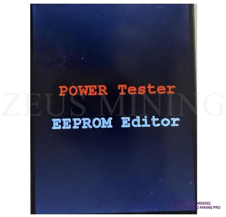 Режим редактора EEPROM