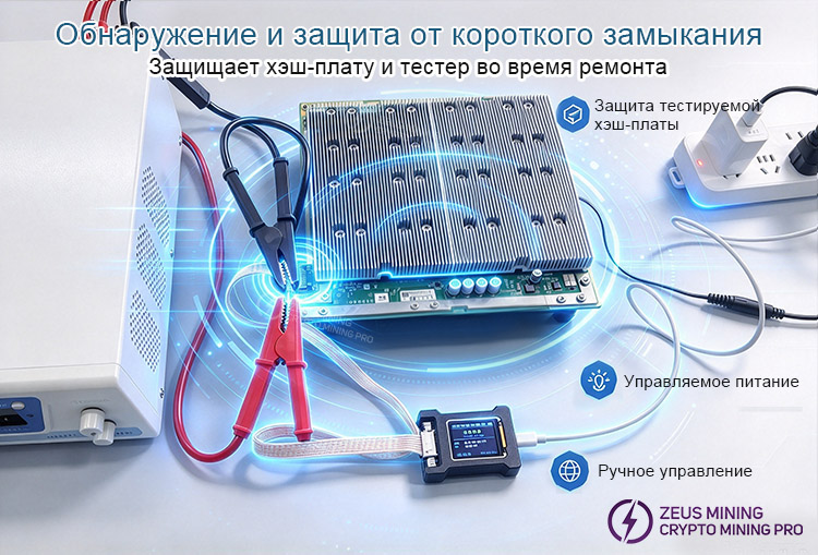 Защита от короткого замыкания в системе ZEUS MINING TAAS Защита от короткого замыкания в системе ZEUS MINING TAAS