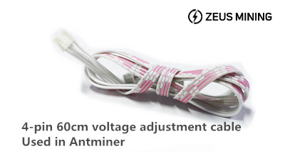 Antminer 4-контактный кабель регулировки напряжения 60 см