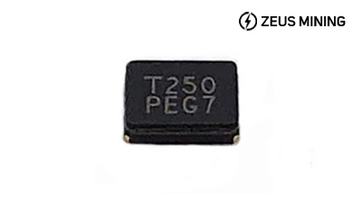 Кристаллический осциллятор T250 - черный