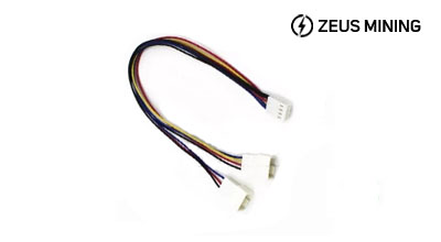 4-контактный кабель вентилятора охлаждения от 1 до 2