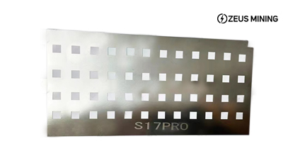 Трафарет для шлифовки чипов Antminer S17PRO