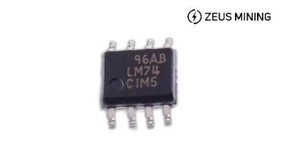 LM74 чип датчика температуры