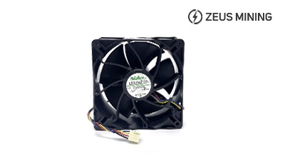 Nidec Antminer 12 см Охлаждающий вентилятор W12E12BS1B5-57 12 В 1,65 А