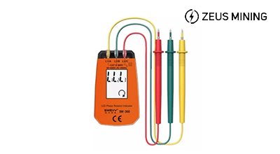 SW-360 LCD 3 фазы индикатор вращения