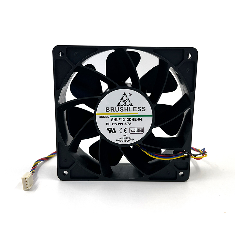 SHLF1212DHE-04 12 В 2,7 А вентилятор охлаждения для Antminer