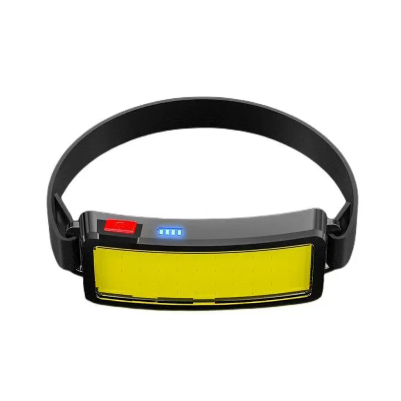 COB LED налобный фонарь USB-перезаряжаемый налобный фонарь
