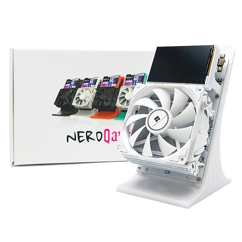 NerdMiner NerdQaxe++ 4,8 TH/s для соло-майнинга BTC
