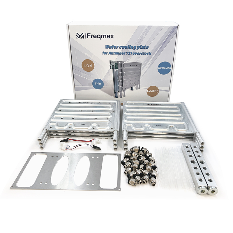 Пластина водяного охлаждения Freqmax для разгона Antminer S21 и T21