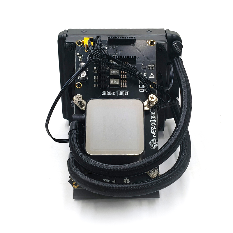 Майнер Bitaxe NerdQaxe Rev 6.1 Hydro 6TH/s Bitcoin SOLO