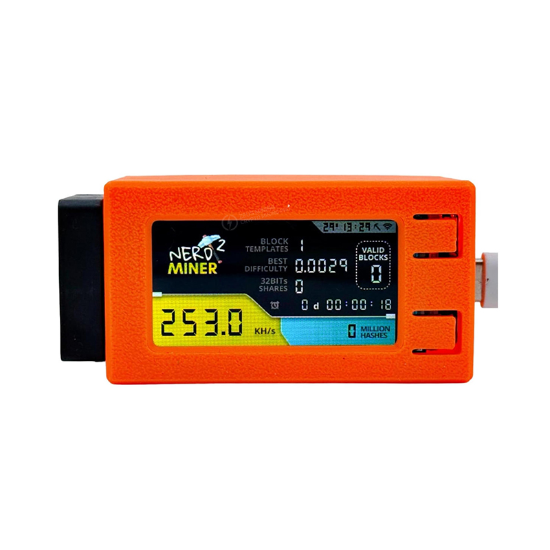 Nerdminer Pro 255Kh/s Bitcoin SOLO майнер