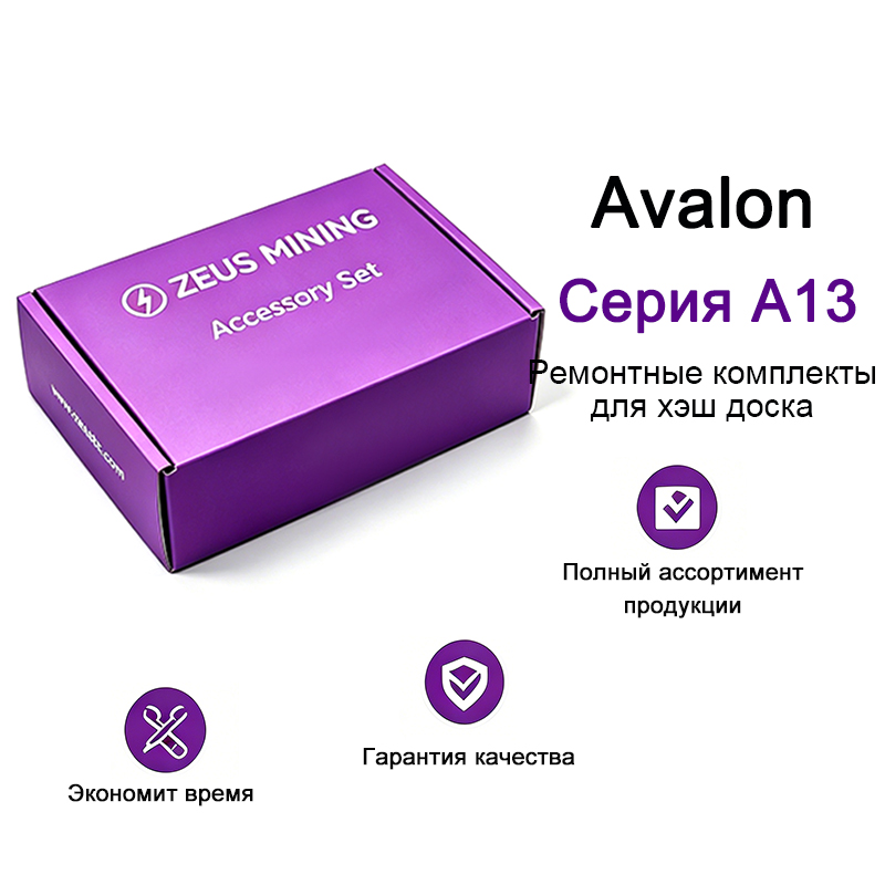 Универсальный комплект аксессуаров для хэш-плат Avalon A1366 A1346 A1326 серии